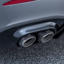 BRABUS rear diffusor exhaust tips carbon A-Class W177 Mercedes-Benz | 177-420-00-B