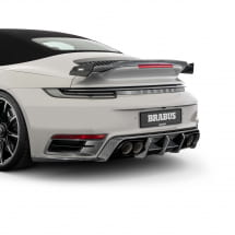 BRABUS rear diffusor Porsche 911 Turbo S carbon matte | 902-400-10