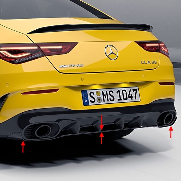 CLA 45 / 35 AMG Aerodynamic lower rear CLA 118 genuine Mercedes-Benz