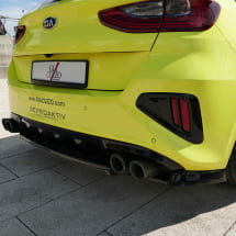 Giacuzzo rear diffusor KIA Ceed CD GT Pre-Facelift diffusor black | S80156