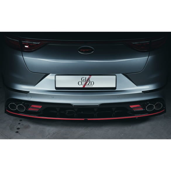 Giacuzzo rear diffusor KIA ProCeed GT CD black pre-facelift