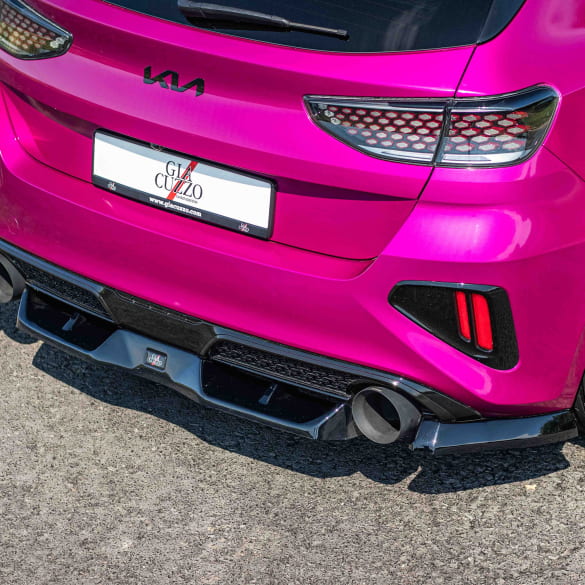 Giacuzzo rear diffusor KIA Ceed CD GT Facelift diffusor black | 09HZ802013 Giacuzzo rear diffusor KIA Ceed CD GT Facelift diffusor black | 09HZ802013