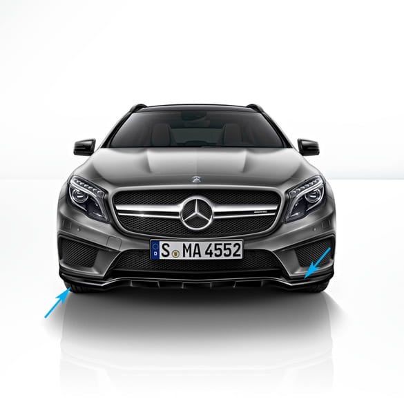 GLA 45 AMG Frontspoiler nightpackage Original Mercedes-Benz