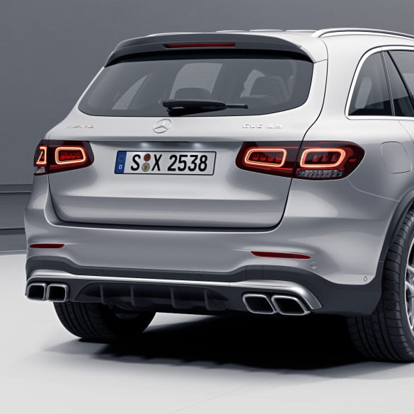 43 AMG facelift diffusor exhaust GLC SUV X253 Mercedes-Benz | GLC-X253-63-Dif-FL