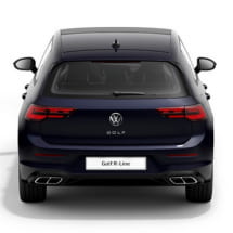R-Line diffusor Golf 8 VIII retrofitting genuine Volkswagen  | Golf8-R-Line-Dif