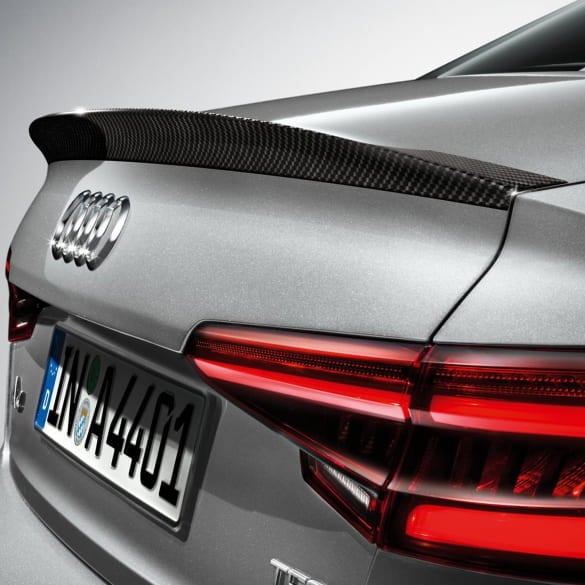 Rear poiler Carbon Audi A4 S4 B9 saloon