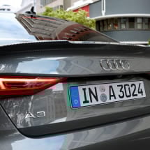 Rear spoiler carbon matte Audi A3 8Y Saloon | 8Y5071641A 3Q0