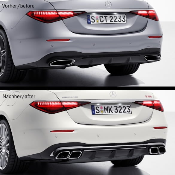 S63 E performance AMG Diffusor S-Class sedan W223 | W223-Dif-63-K S63 E performance AMG Diffusor S-Class sedan W223 | W223-Dif-63-K