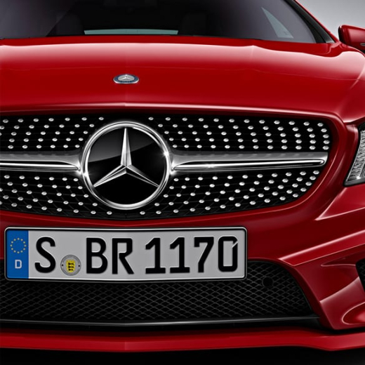Calandre diamant | pack AMG- & Night | Mercedes-Benz CLA-Klasse W117 | A1178801303