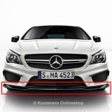 Lame de pare-choc avant CLA 45 AMG CLA Coupé C117 Night Package pièce d'origine Mercedes-Benz