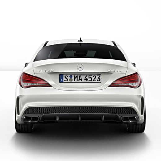 Difusor CLA45 AMG | difusor trasero | CLA W117 | Original Mercedes-Benz | W117-AMG-Heckdiffusor