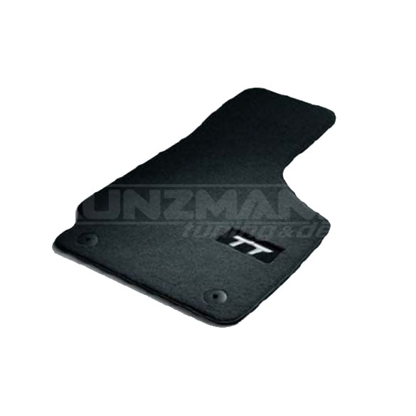 Velours floor mats premium | original Audi TT (8J) Genuine with TT branding | 8J1061275MNO