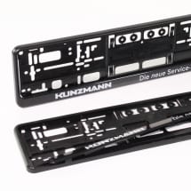 Kunzmann license plate holder 2-pieces 520 x 110 mm | Kunzmann-Utsch-Satz