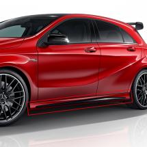 AMG A 45 sideskirts nightpackage A-Class W176 original Mercedes-Benz | W176-AMG-Seitenschweller