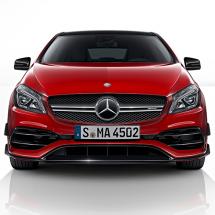 aerodynamic front bumper | AMG A45 A-Class W176 | upgrade | Mercedes-Benz | W176-Aero-Front