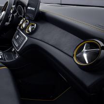 AMG air vents Yellow Night Edition A-Class W176 original Mercedes-Benz | W176-Yellow-Edition-Luftduesen