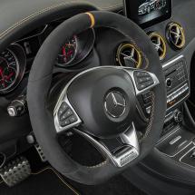 AMG performance steering wheel Yellow Night Edition A-Class W176 original | A16646014011C88-W176