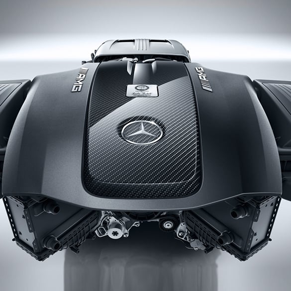 carbon engine cover AMG GT C190 original Mercedes-Benz