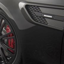 Brabus carbon Fender facing | C 63 AMG | cabrio | coupe | Mercedes-Benz C-Class  | Brabus-Kotfluegelaufsaetze-205A-C