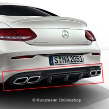 C 63 AMG rear diffusor Coupe C205 & Cabriolet A205 genuine Mercedes-Benz | C63CA205-Diffusor-AMG