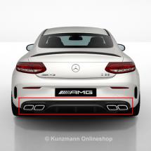 C 63 AMG rear diffusor Coupe C205 & Cabriolet A205 genuine Mercedes-Benz | C63CA205-Diffusor-AMG