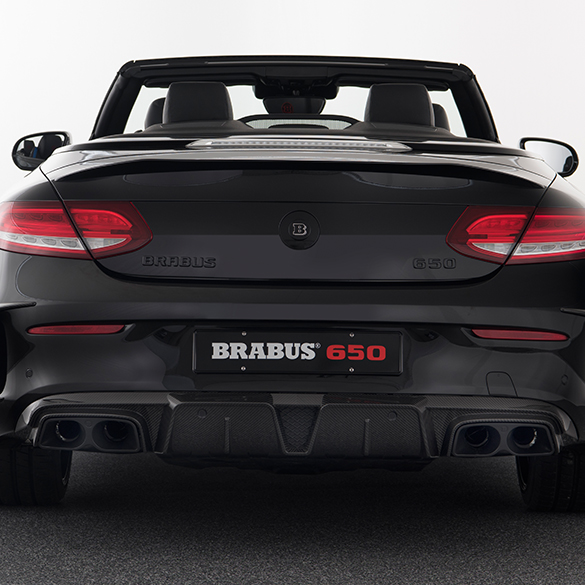 Brabus Carbon Rear Diffuser Mercedes Benz C Class Cabrio Coupe A C205
