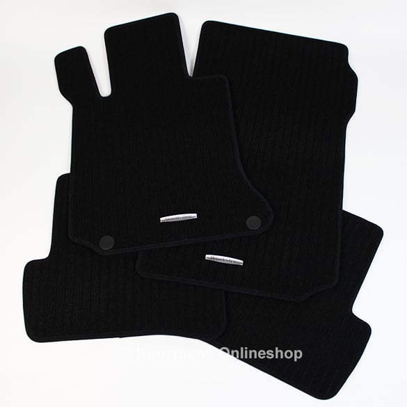 Car rib floor mats Mercedes CClass W204 original MercedesBenz