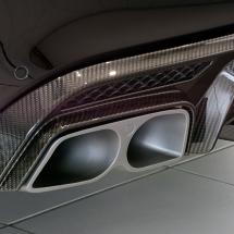 Brabus carbon rear diffuser | Mercedes-Benz C-Class | sedan | station wagon | W/S205  | Brabus-Heckdiffusor-205