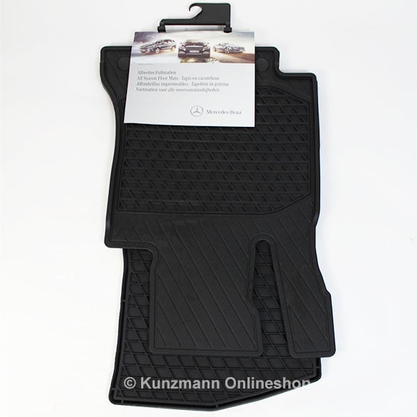 Rubber mats C-Class W205 Genuine Mercedes-Benz | A2056807508 9G33