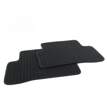 Original Mercedes-Benz Rib floor mats rear | C-Class W205 | A2056809801 9G32