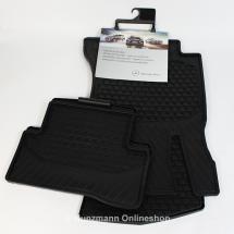 Rubber mats black C-Class W205 Genuine Mercedes-Benz | A20568075089G33/76089G33