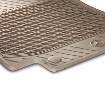 Rubber floor mats silk beige | C-Class W205 | Original Mercedes-Benz | A2056807508 8S85