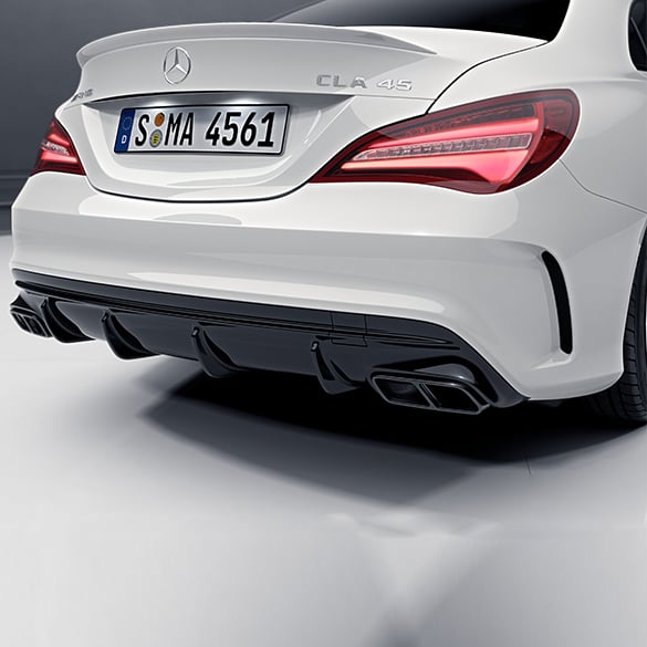 CLA 45 AMG rear Diffusor C117 X117 facelift genuine Mercedes-Benz