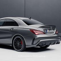 CLA 45 AMG facelift flaps aero package facelift rear bumper CLA W117 original Mercedes-Benz | CLA45-Facelift-Heck-Flaps