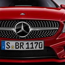 diamond radiator grille | AMG & night package | Mercedes-Benz CLA-Class W117 | A1178801303