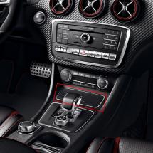front cover with chrome frame / center console CLA C117 | C117-Mittelkonsole-Chrom
