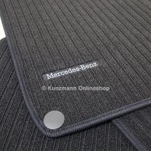 Car rib floor mats Mercedes CLK coupé and convertible W209 | original Mercedes-Benz | B66360284