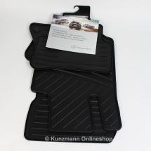 Car rubber floor mats Mercedes CLS W218 | original Mercedes-Benz | 