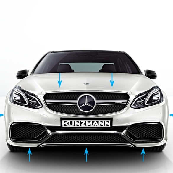 E 63 AMG front apron Night Package E-Class W212 genuine Mercedes-Benz
