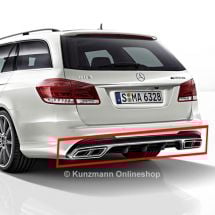 E63 AMG Diffusor | E-Class W212 | genuine Mercedes-Benz | E-212-63-Diffusor