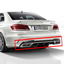 E63 AMG Diffusor | E-Class W212 | genuine Mercedes-Benz | E-212-63-Diffusor