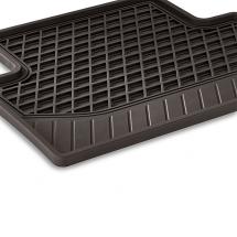 Rubber-floor carpets espressobraun rear E-Class W213 Genuine Mercedes-Benz | A2136800206 8U51