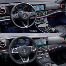 Air vents in turbine optic E-Class W213 Original Mercedes-Benz | Turbinenoptik-Luftduesen-213