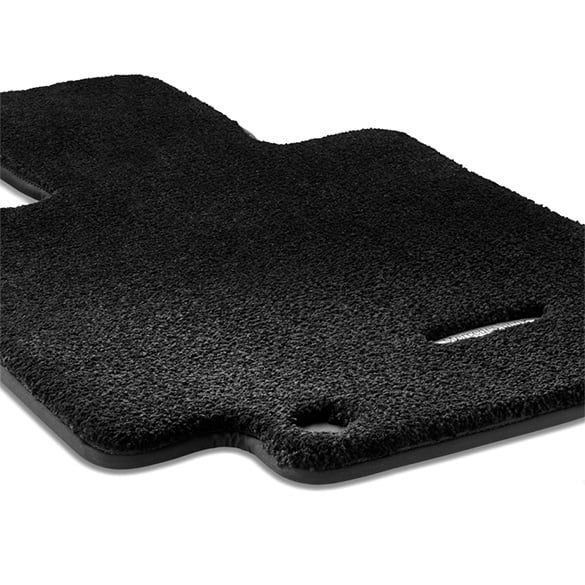 Exclusive Velours Front Car Mats Black E-Class W213 deep-pile genuine Mercedes-Benz