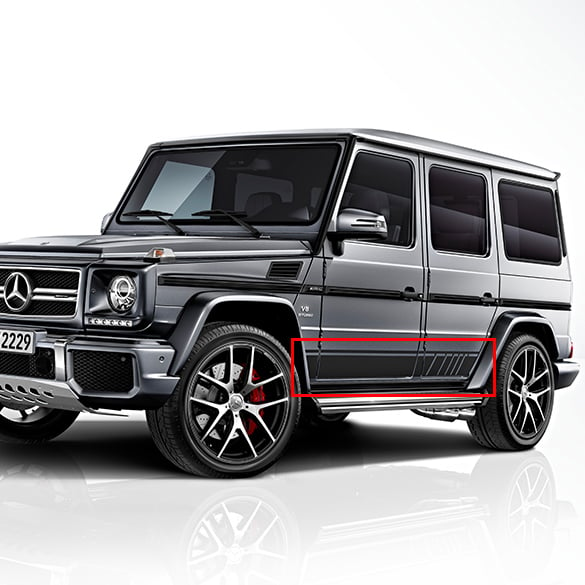 G 63 AMG Edition 463 side trim sheet set G-Class W463 Genuine Mercedes-Benz | 463-Zierstreifen