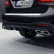 GLS 63 AMG exhaust tips diffusor GLS SUV X166 facelift genuine Mercedes-Benz | GLS63AMG-Diffusor