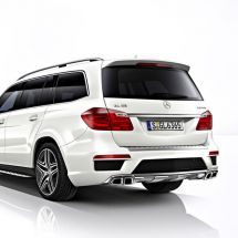 GL63 AMG Diffusor & exhaust tips | Mercedes-Benz GL-Class| retrofit package | X166-AMG-Diffusor