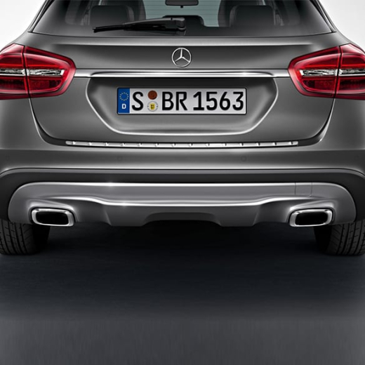 Urban rear diffusor GLA X156 original Mercedes-Benz | 156-Urban-Diffusor