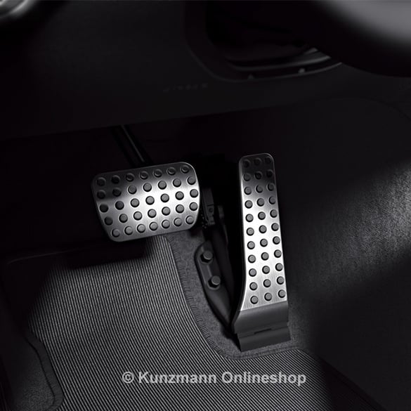Pedal covers stainless steel look GLC SUV & Coupe 253 genuine Mercedes-Benz | A2533001700
