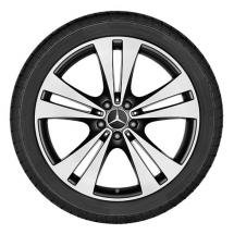 20 inch rim-set 5-twin-spoke-design GLC X253 C253 original Mercedes-Benz | A25340112007X44-Satz